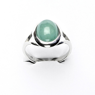 Zlatý prsten, bílé i žluté zlato, přírodní avanturin - T 1453