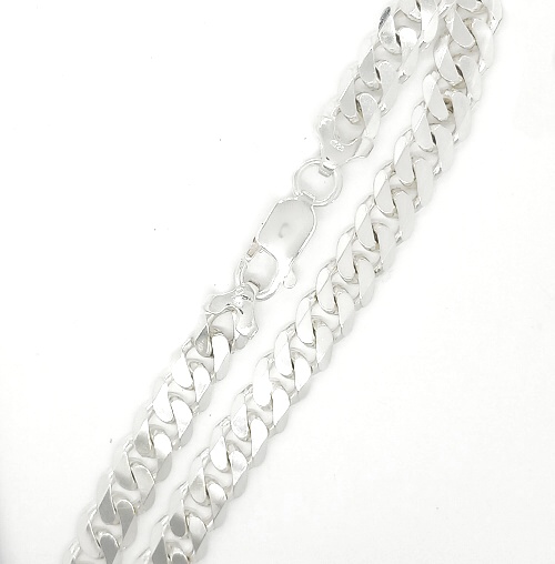 Stříbrný pánský náramek 22 cm - poslední kus