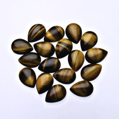 Stříbrný přívěsek, kapka, přírodní tygří oko, přívěšek s tygřím okem P 1490B