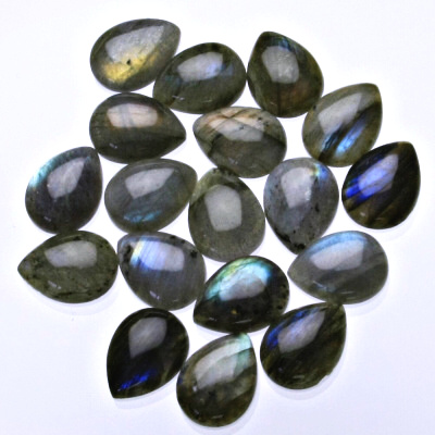 Stříbrný přívěsek, kapka přírodní labradorit, přívěšek s labradoritem, P 1491B