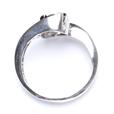 Stříbrný prsten, přírodní granát, šperky s granáty, 3,57 g, vel. 57
