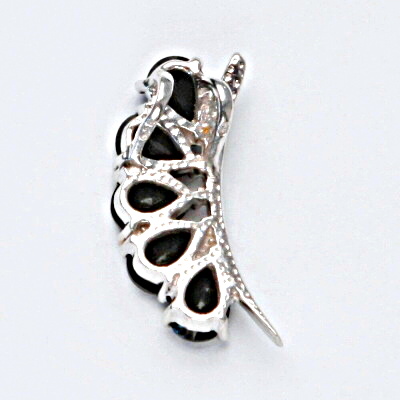 Stříbrný přívěsek s přírodními granáty, přírodní granát, přívěšek ze stříbra 4,12 g