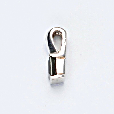 Stříbrný přívěsek s přírodními granáty, přírodní granát, přívěšek ze stříbra 2,13 g