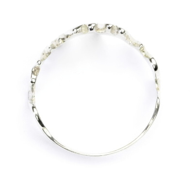 Stříbrný prsten, prstýnek ze stříbra, stříbro, T 761