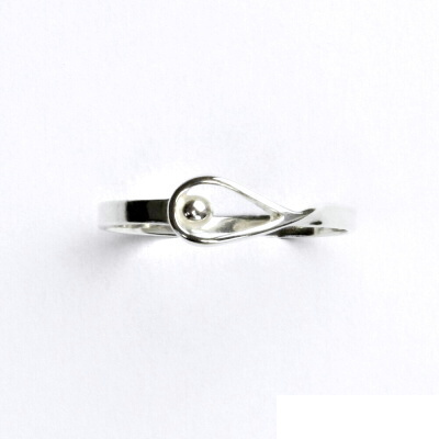 Stříbrný prstýnek, prsten ze stříbra, stříbro, T 812