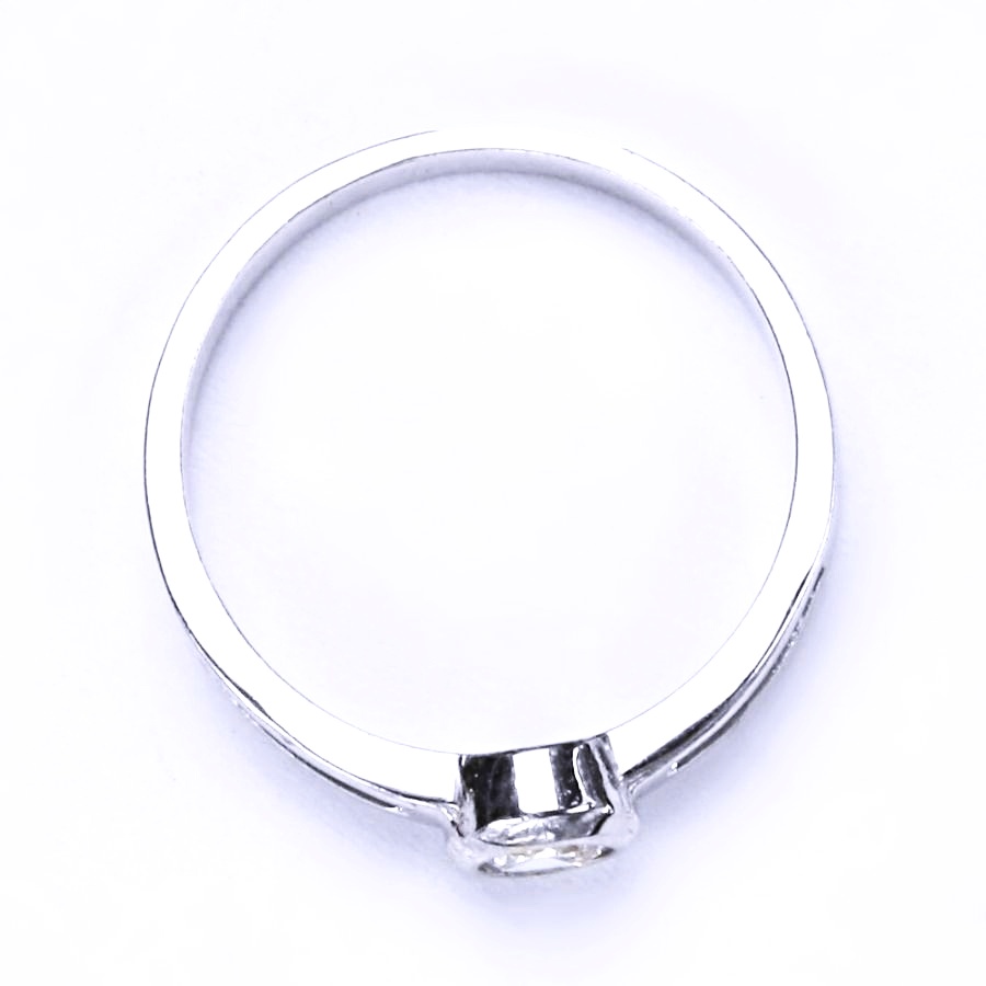 Stříbrný zásnubní prsten se zirkonem VR 245