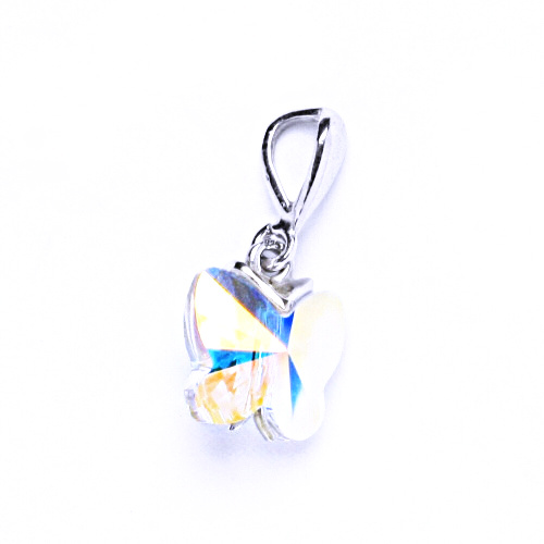 Přívěšky stříbrné s krystalem Swarovski AB P 1307