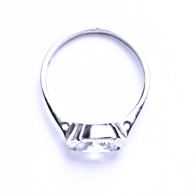 Prsten stříbrný se zirkonem VR 110