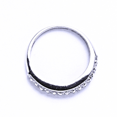 Prsten stříbrný se zirkonem VR 66