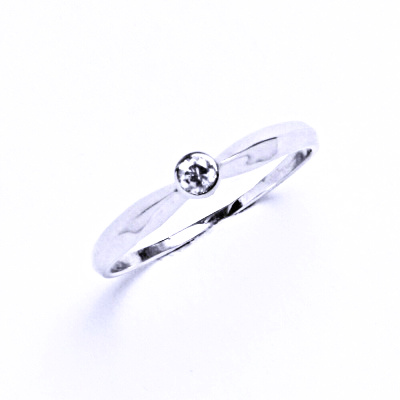 Prsten stříbrný se zirkony VR 32