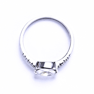 Prsten stříbrný se zirkony VR 237