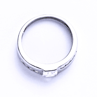 Prsten stříbrný se zirkony VR 287