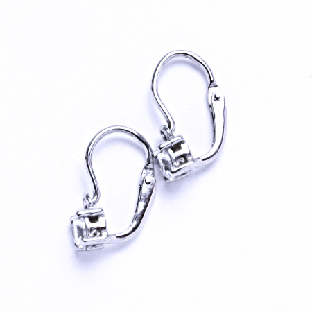 Dětské naušnice sei zirkony stříbrné VE 21