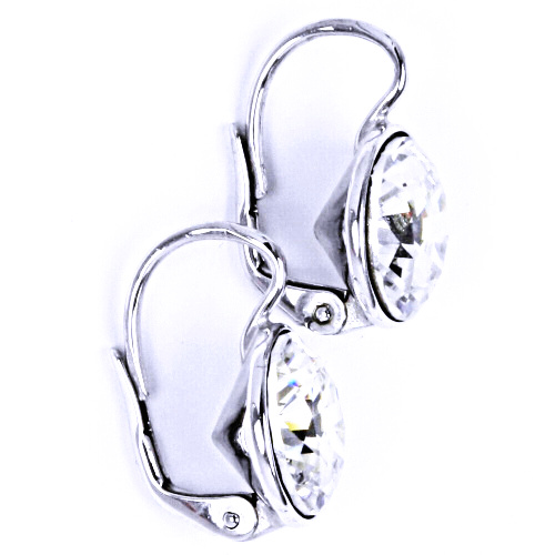 1 Náušnice s krystalem Swarovski čirý NK 1347