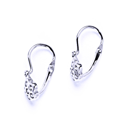 Náušnise se zirkony stříbrné, šperk VE 210 
