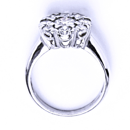 Stříbrný prsten se syntetickým zirkonem VR 226