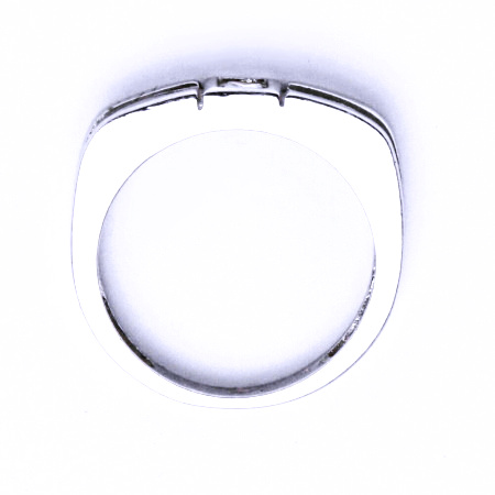 Stříbrný prsten se syntetickým zirkonem VR 133