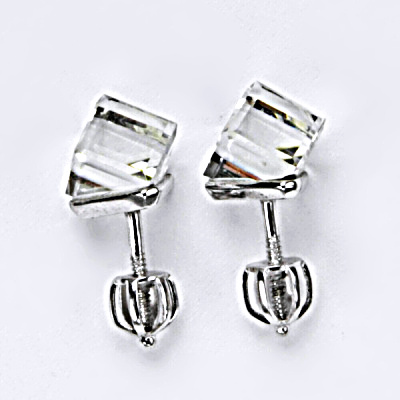 Stříbrné náušnice, krystal Swarovski, crystal, šperky s krystaly, NŠ 1230 