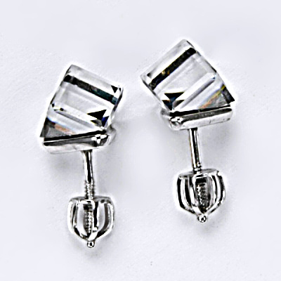 Stříbrné náušnice, krystal Swarovski, heliotrop, šperky s krystaly, NŠ 1230