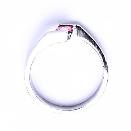 Stříbrný prsten se zirkonem, prsten ze stříbra VR 214