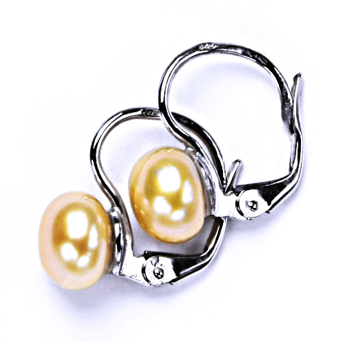 Stříbrné náušnice na patent, šperky, NK 1183 