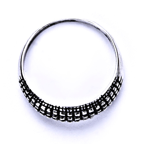 Stříbrný šperk, prsten ze stříbra, krokodýl T 838 