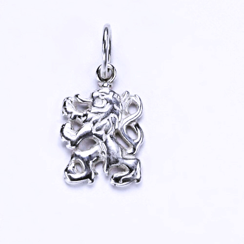 Stříbrný přívěšek, Český lev oboustranný - P 826 