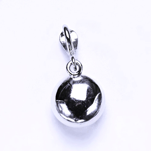 Zlatý přívěsek s perlou , bílé i žluté zlato , přírodní perla bílá 10 mm - P 1298/22