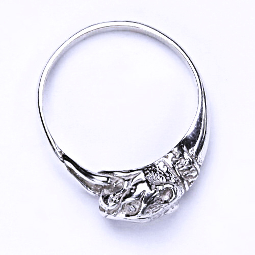 Stříbrný prsten, stříbrné šperky, prstýnek ze stříbra, T 722 