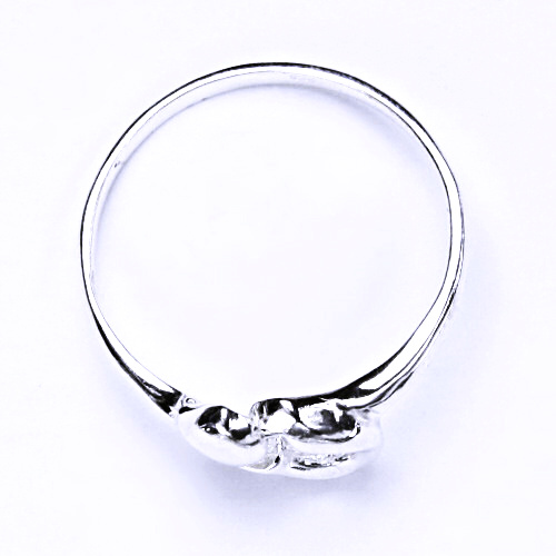 Stříbrný prsten, stříbrné šperky, srdíčko, srdce, T 721 