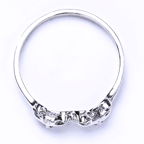 Stříbrný prsten - kočičí hlavy, pstýnek ze stříbra, T 780 