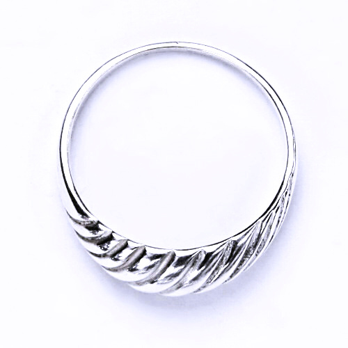 Stříbrný prsten, stříbrné šperky, prstýnek ze stříbra, T 749 