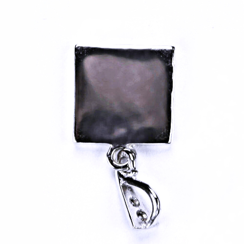 Stříbrný přívěšek,šperky, Swarovski krystal (akvamarin) P 1305/16 