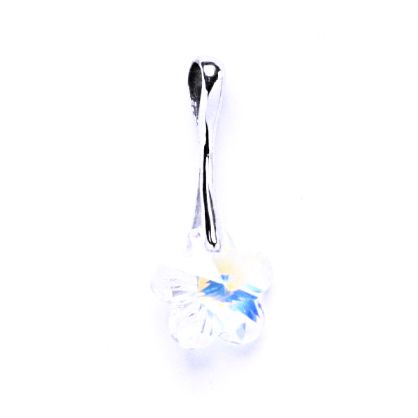 Stříbrný přívěšek,šperky, Swarovski krystal, P 1295