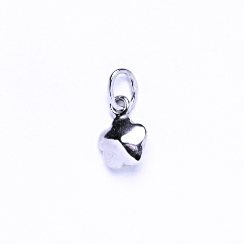 Stříbrný přívěšek kytička , Swarovski krystal čirý - P 1297
