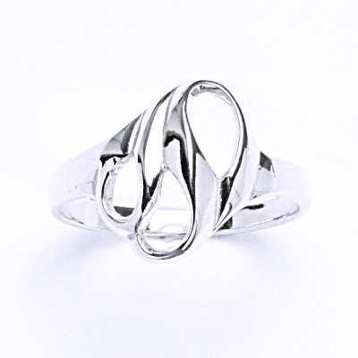 Stříbrný prsten, prstýnek ze stříbra, stříbro, T 757