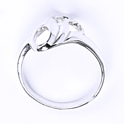 Stříbrný prsten, prstýnek ze stříbra, stříbro, T 757