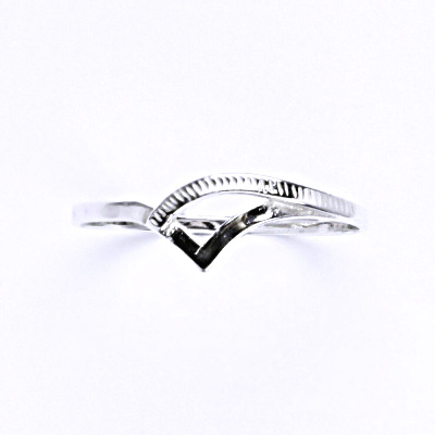 Stříbrný prsten, prstýnek ze stříbra, stříbro, T 808