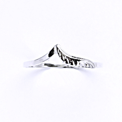 Stříbrný prsten, prstýnek ze stříbra, stříbro, T 809