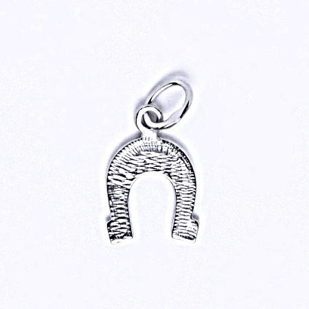 Stříbrný přívěšek, podkova, přívěšek ze stříbra, P 34 