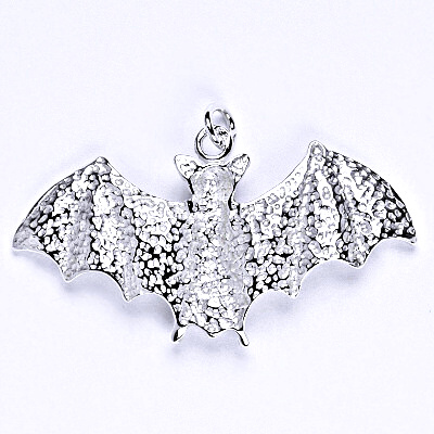 Stříbrný přívěsek netopýr, přívěsek ze stříbra, P 963