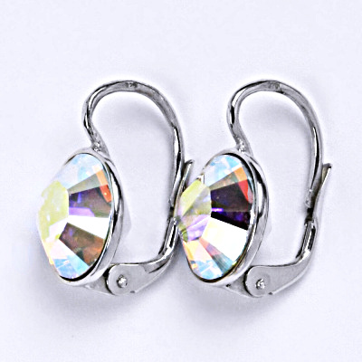 Stříbrné náušnice se Swarovski AB krystalem NK 1347