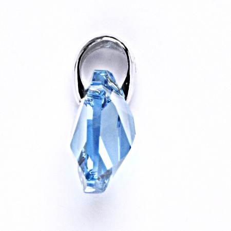 Stříbrný přívěšek s krystalem Swarovski Cosmic pendant akvamarin, P 1302