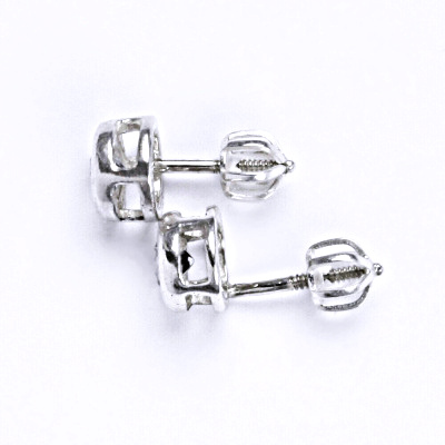 Stříbrné náušnice sakvamarínem, náušnice ze stříbra NŠ 1003 A