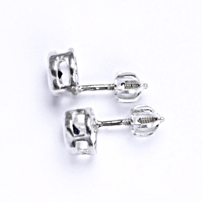 Stříbrné náušnice se spinelem, náušnice ze stříbra NŠ 1003 S