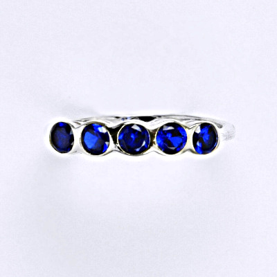 Stříbrný prsten se spinelem,prsten ze stříbra T 1086 S