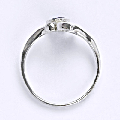 Stříbrný prsten se spinelem,prsten ze stříbra T 1029 Spinel