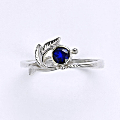 Zlatý prsten, zirkon spinel , bílé i žluté zlato - T 1064 