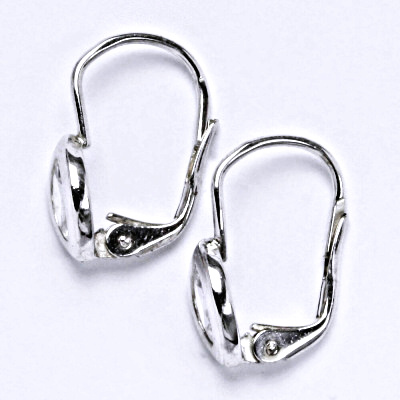 Stříbrné náušnice s čirými zirkony, NK 1119