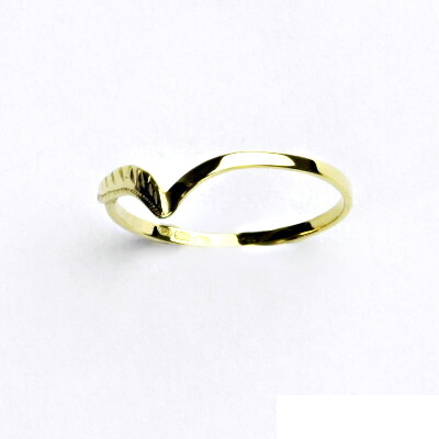 Zlatý prsten, žluté zlato, prstýnek ze zlata, T 809